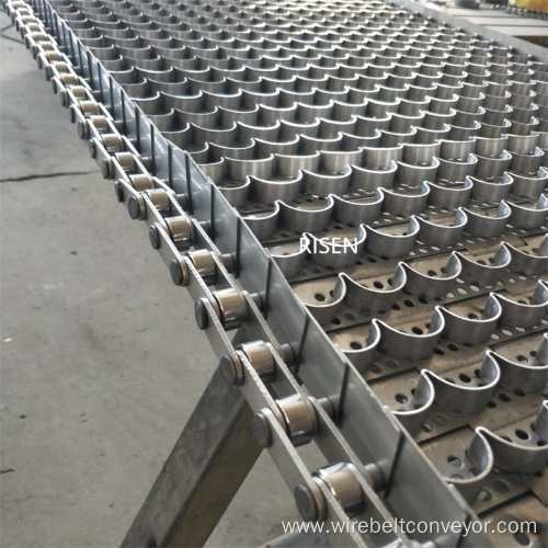 Perforated Chain Plate Conveyor Belt